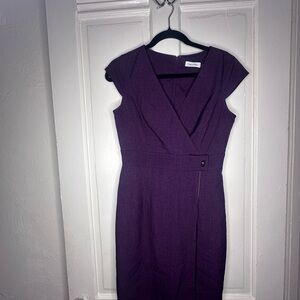Calvin Klein Purple Women's Dress